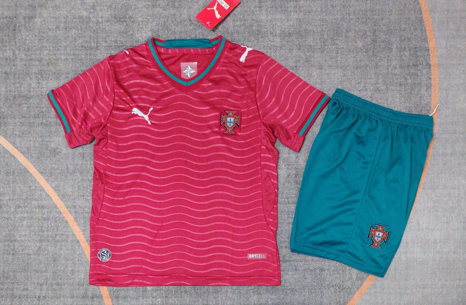 2025-26 Portugal Home Jersey - Children's Clothing