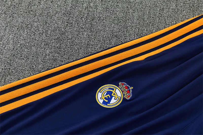 2026-27 Real Madrid Royal Blue Half-Zip Training Jersey
