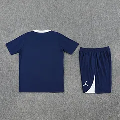 2025-26 Paris Royal Blue Short Sleeve Training Jersey