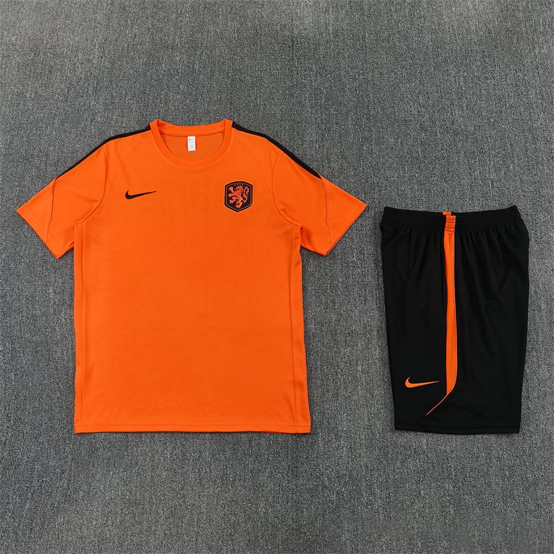 2026-27 Netherlands Royal Orange Short-Sleeve Training Jersey