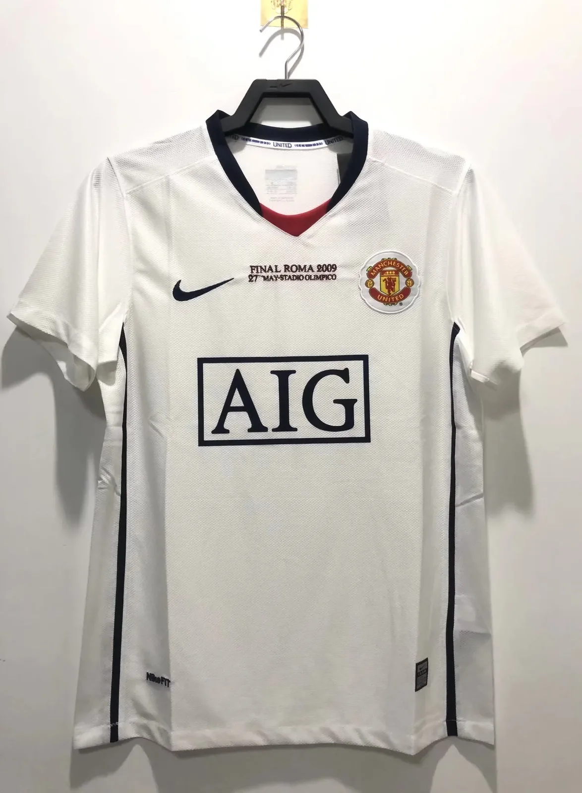 2008-09 Manchester United Away Retro Shirt - Champions League Edition