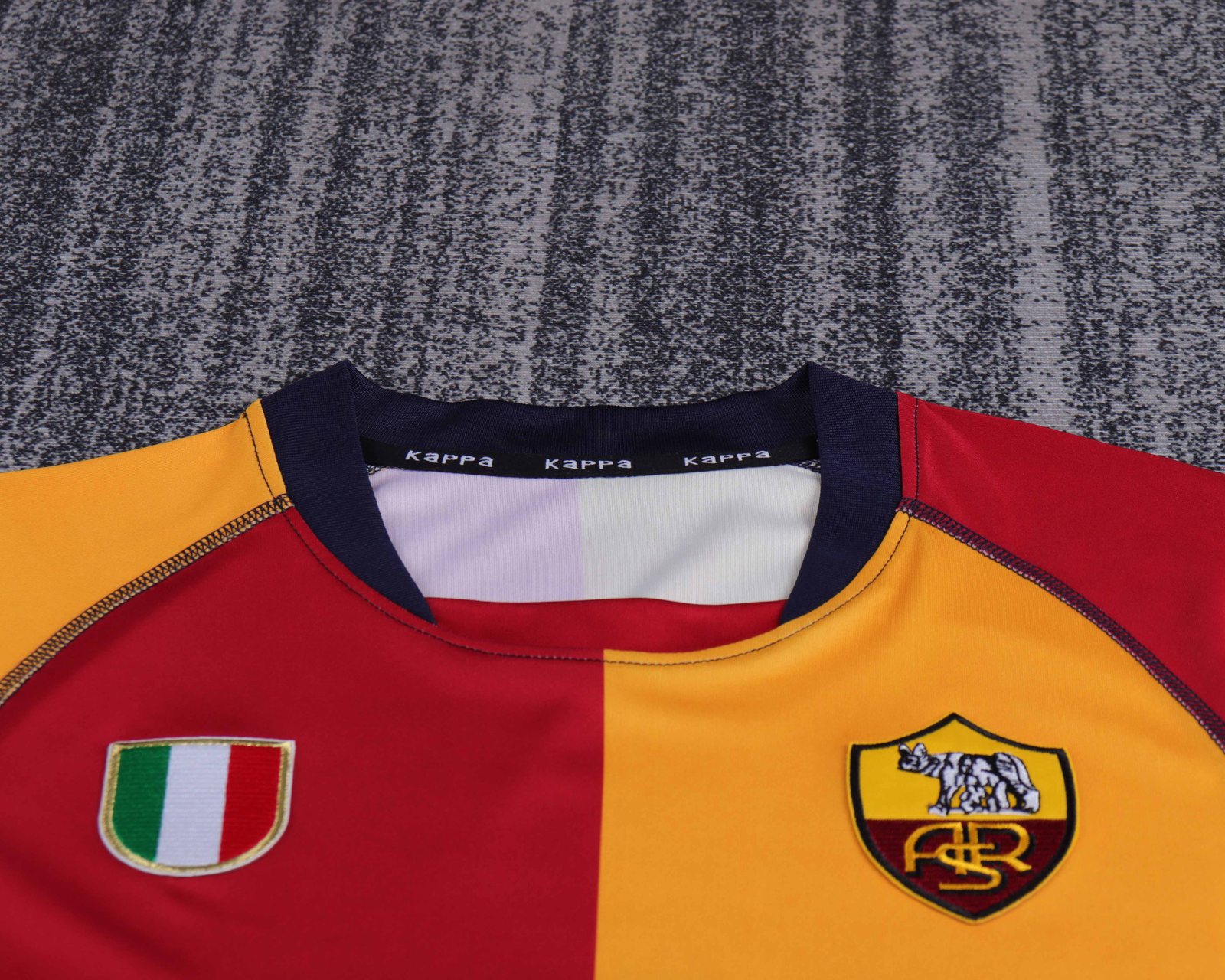 2000-01 Roma Home Retro Shirt - Kids