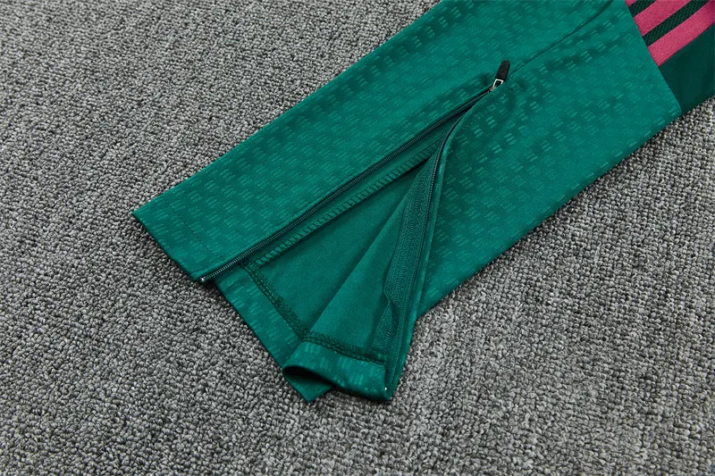 2026-27 Real Madrid Dark Green Half-Zip Training Jersey