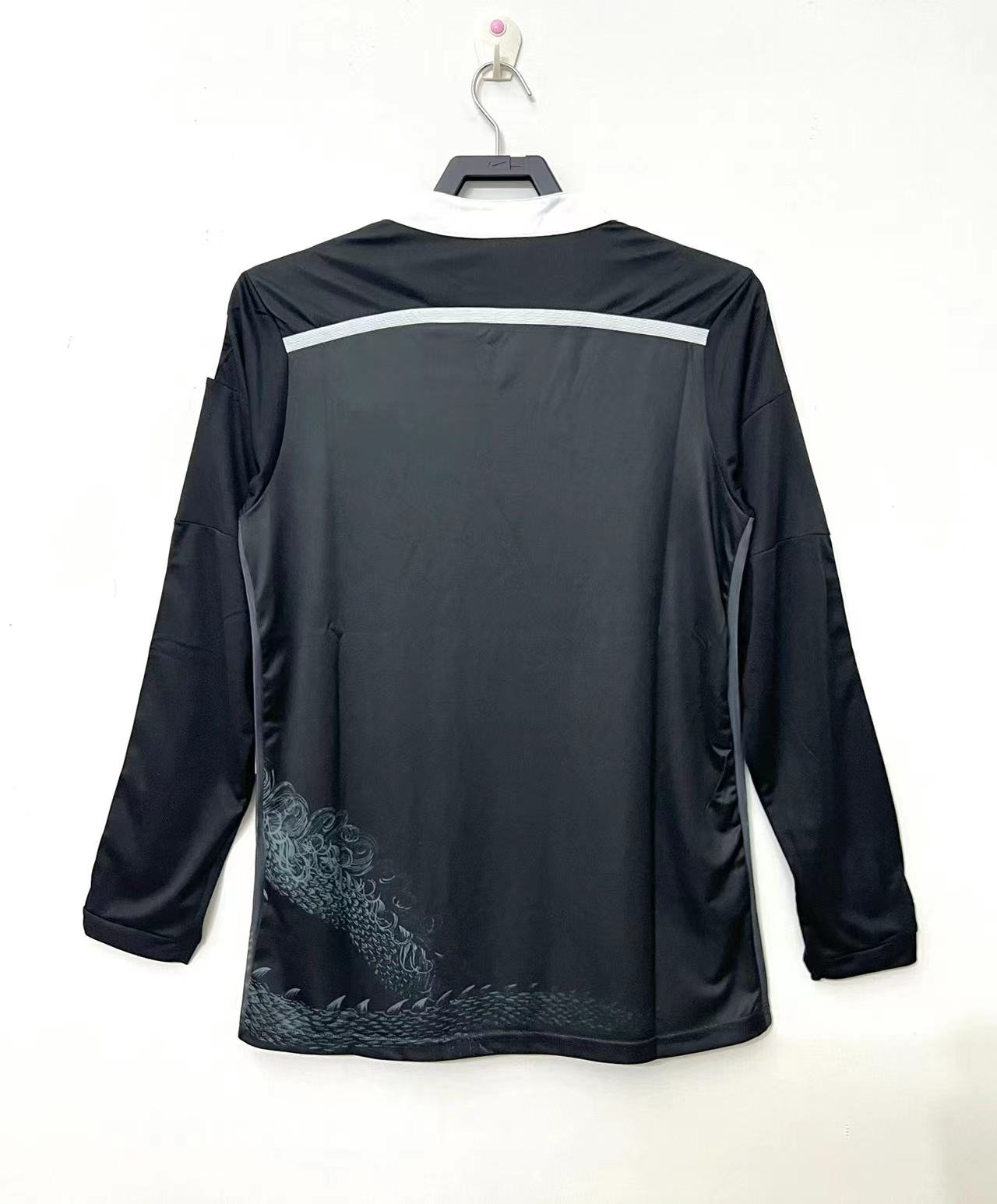 2014-15 Real Madrid Second Away Long Sleeve Retro Jersey