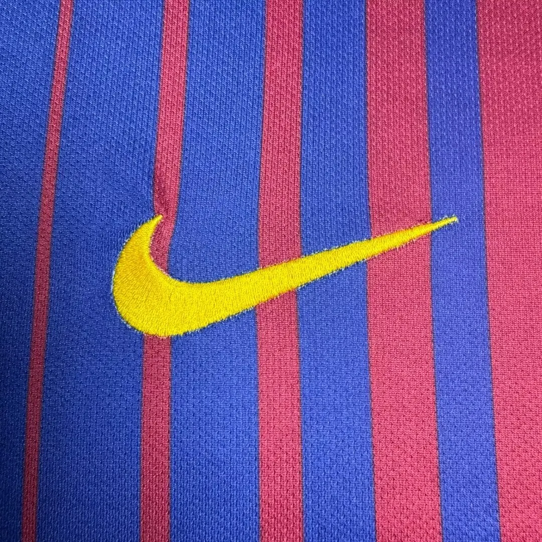 2017-18 Barcelona Home Retro Jersey
