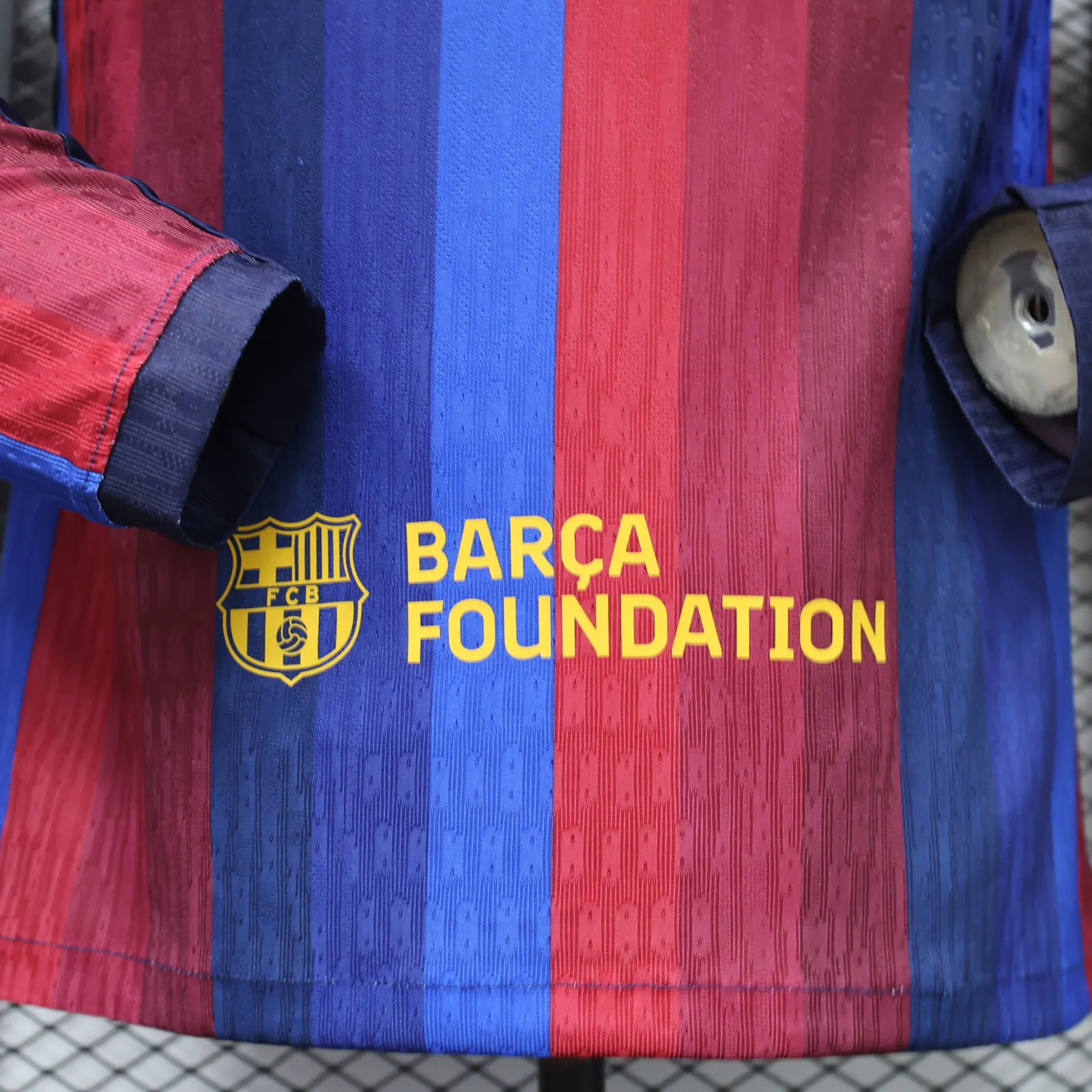 2026-27 Barcelona Home Long-Sleeve Jersey – Player Version
