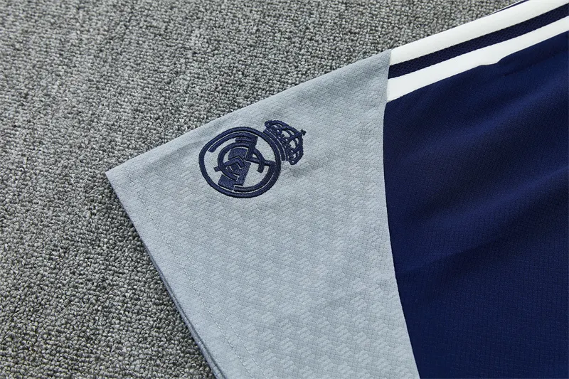 2026-27 Real Madrid White Short-Sleeve Training Jersey