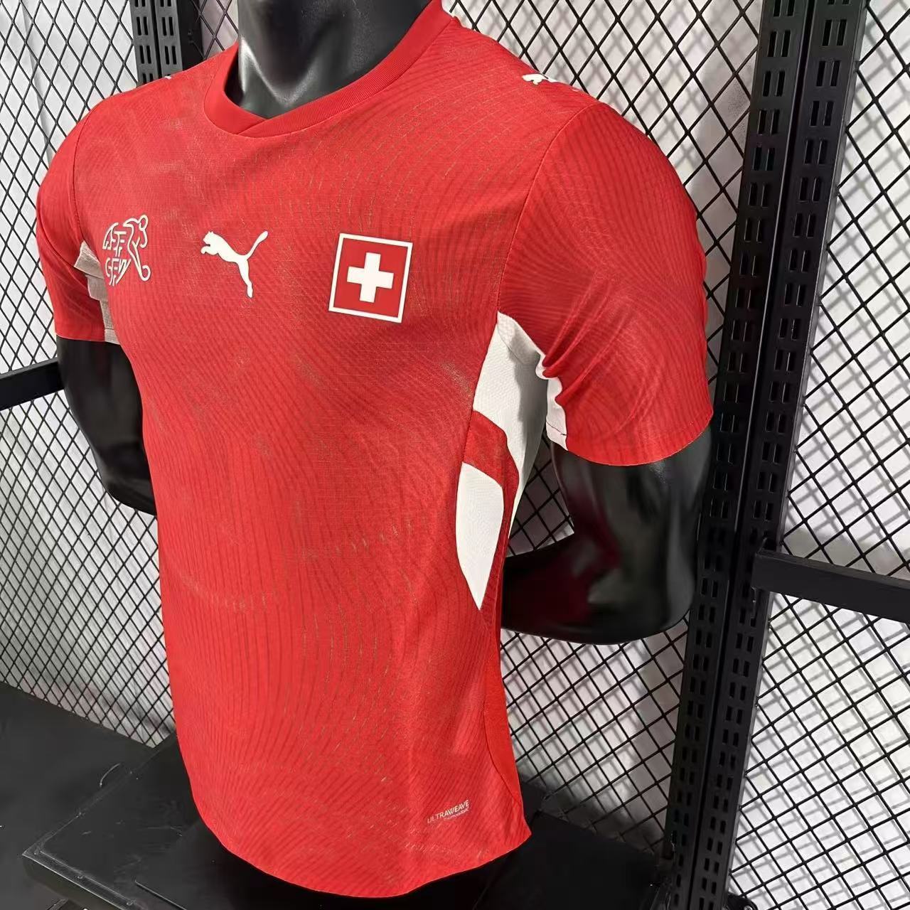 2026 Switzerland Home Jersey - Player Version