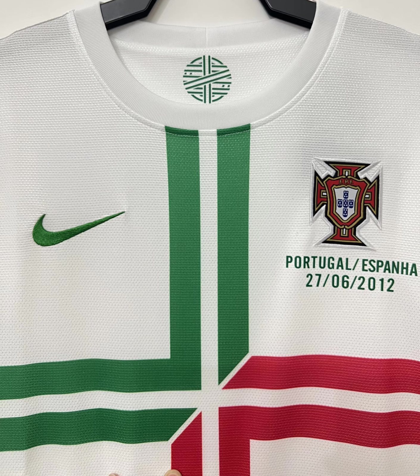 2012 Portugal Away Long Sleeve Retro Jersey
