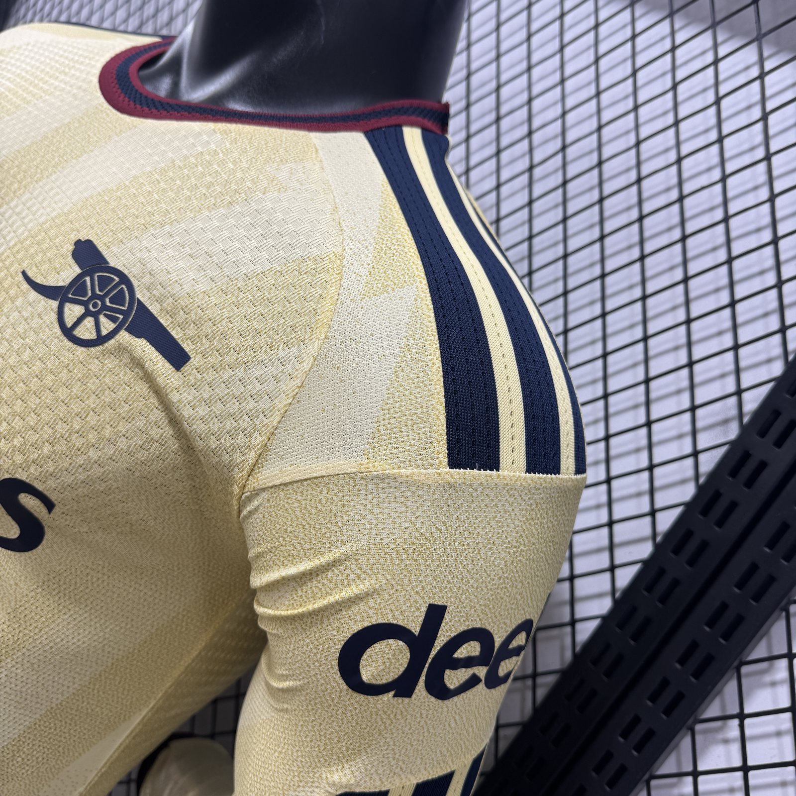 2026-27 Arsenal Second Away Long-Sleeve Kit - Player Version
