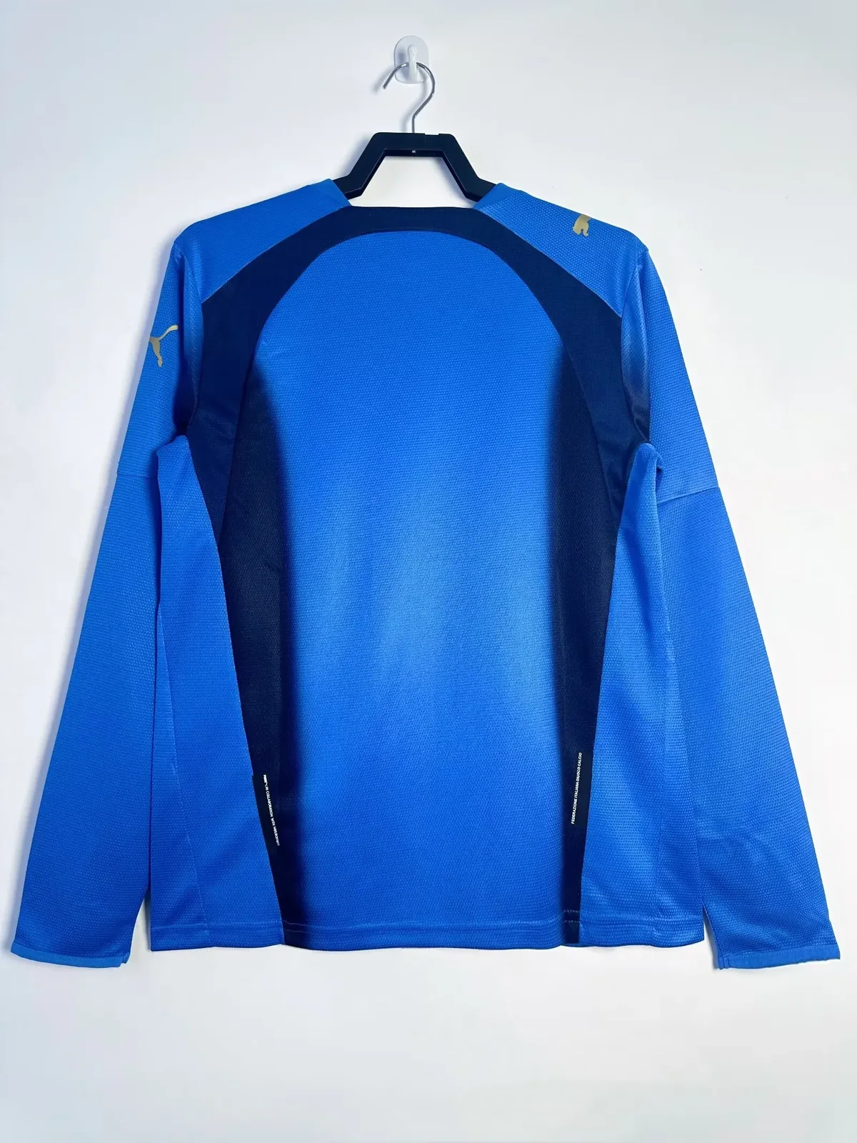 2006 Italy Home Long Sleeve Retro Jersey