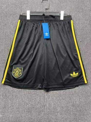2025-26 Manchester United Away Jersey Shorts