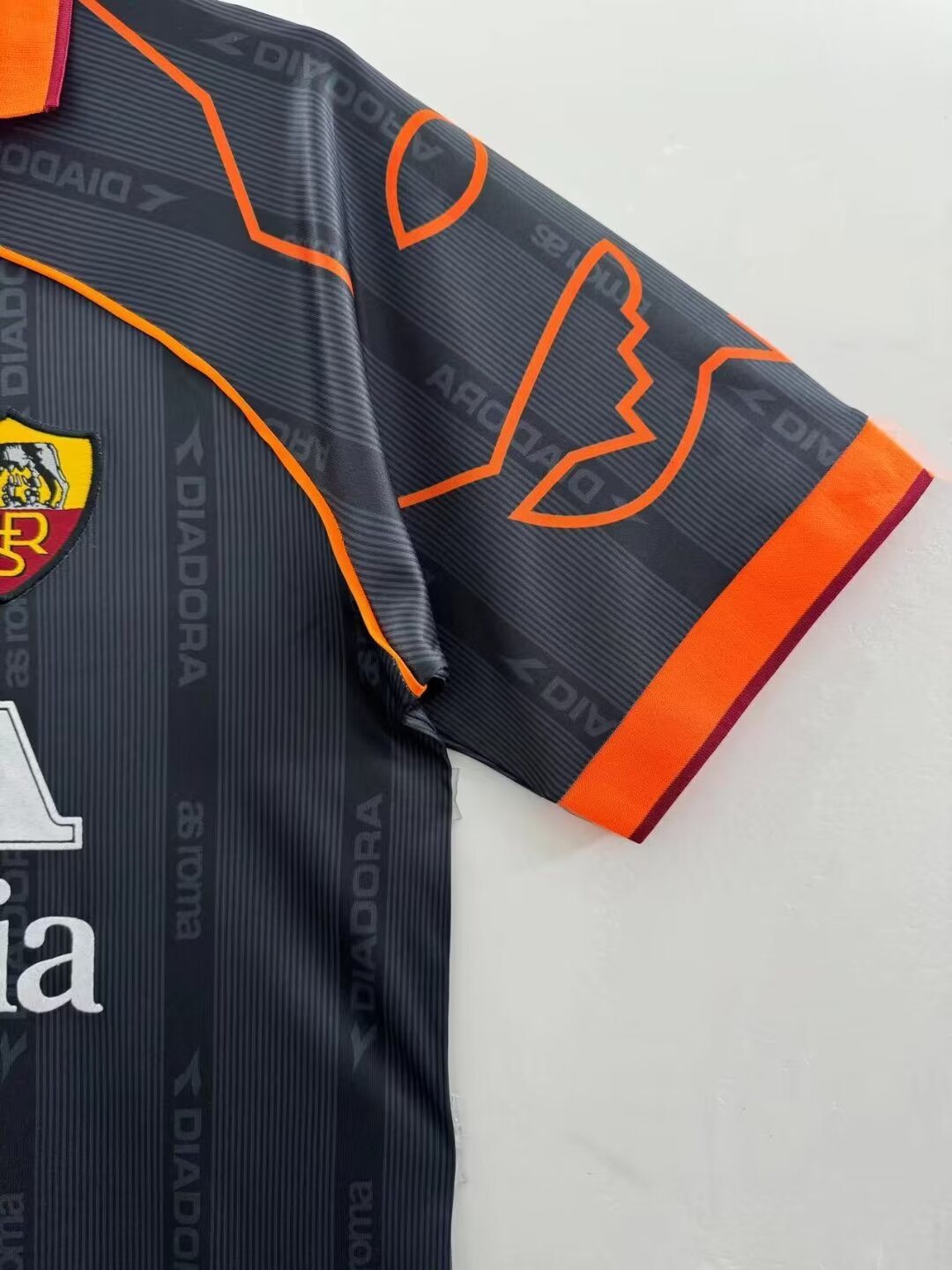 1999-00 Roma Away Retro Jersey