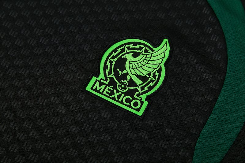 2026-27 Mexico Black Short-Sleeve Training Jersey