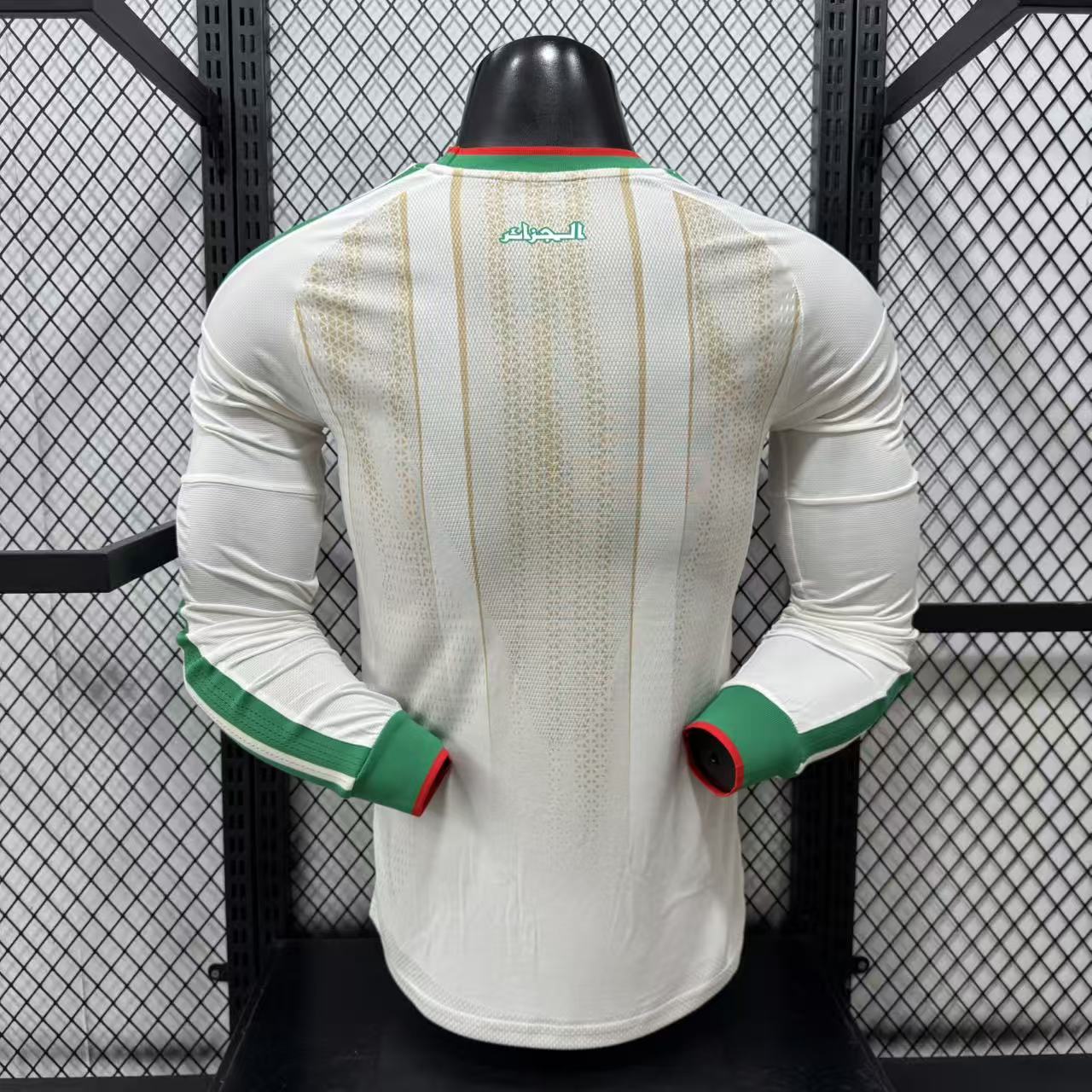 2026-27 Algeria Home Long-Sleeve Jersey - Player Version