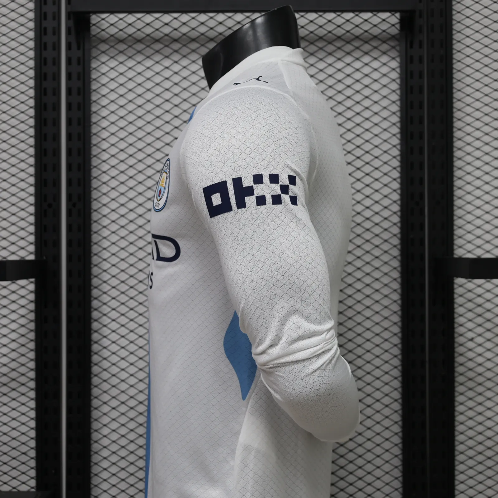 2026-27 Manchester City Second Away Long-Sleeve Kit – Player Version