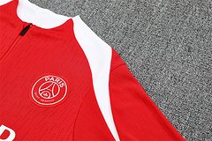 2025-26 Paris Saint-Germain Red Half-Pull Training Jersey