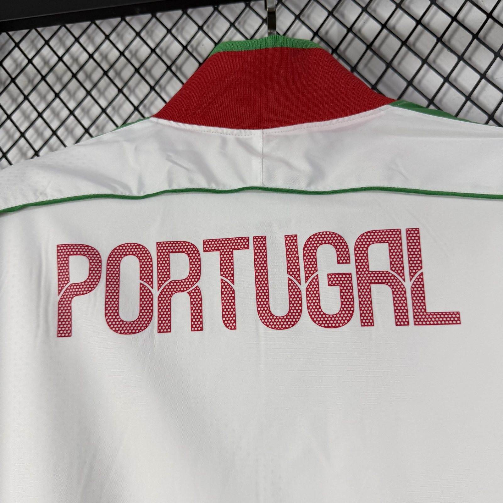2026-27 Portugal Light White Waterproof Training Windbreaker
