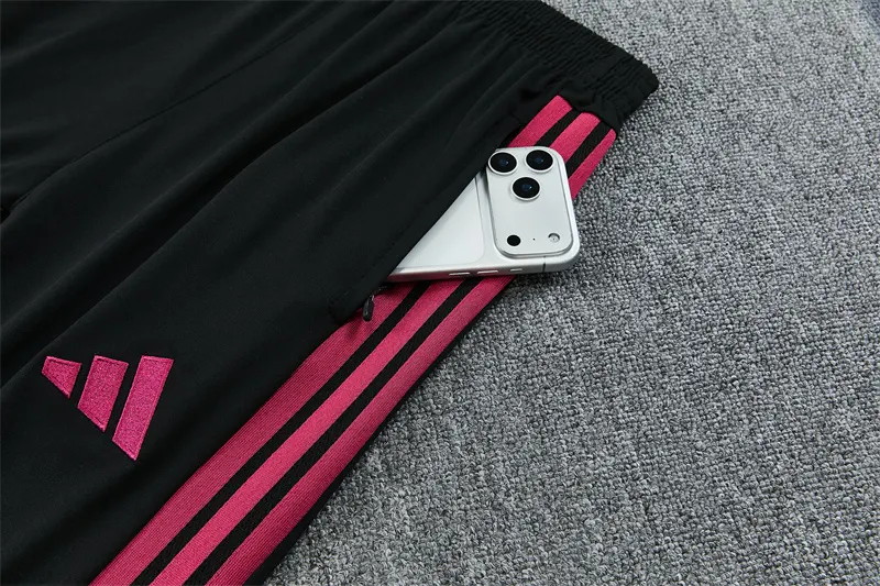 2026-27 Real Madrid Black Half-Zip Training Jersey