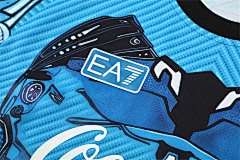 2025-26 Napoli Light Blue Short Sleeve Training Jersey