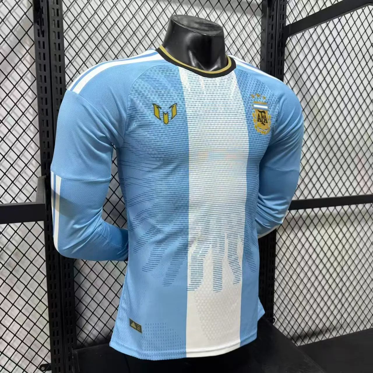 2026-27 Argentina Messi Commemorative Long-Sleeve Jersey – Player Version
