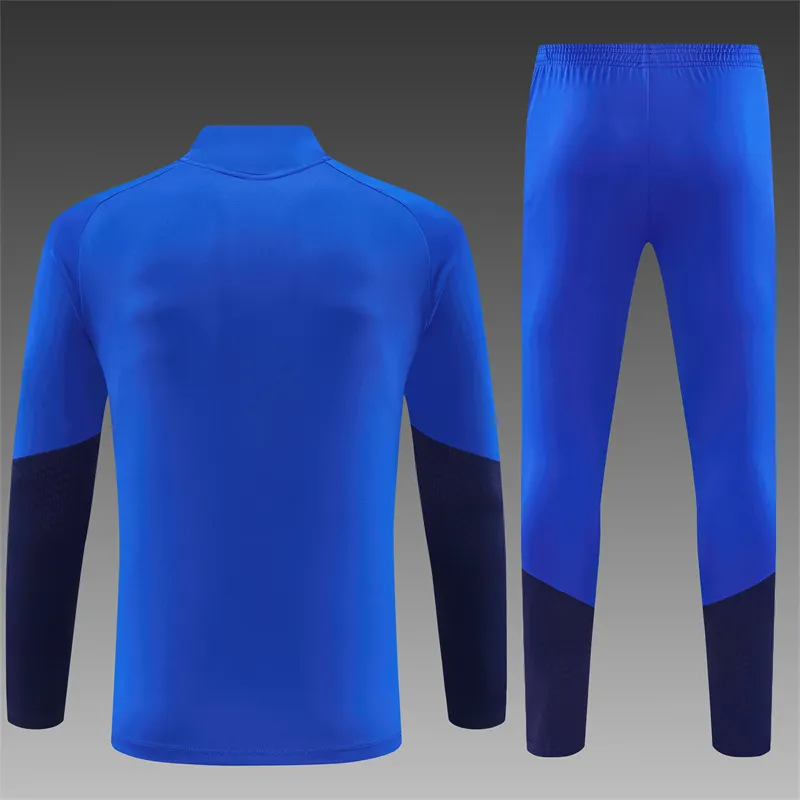 2026-27 Manchester United light blue half-zip training jersey