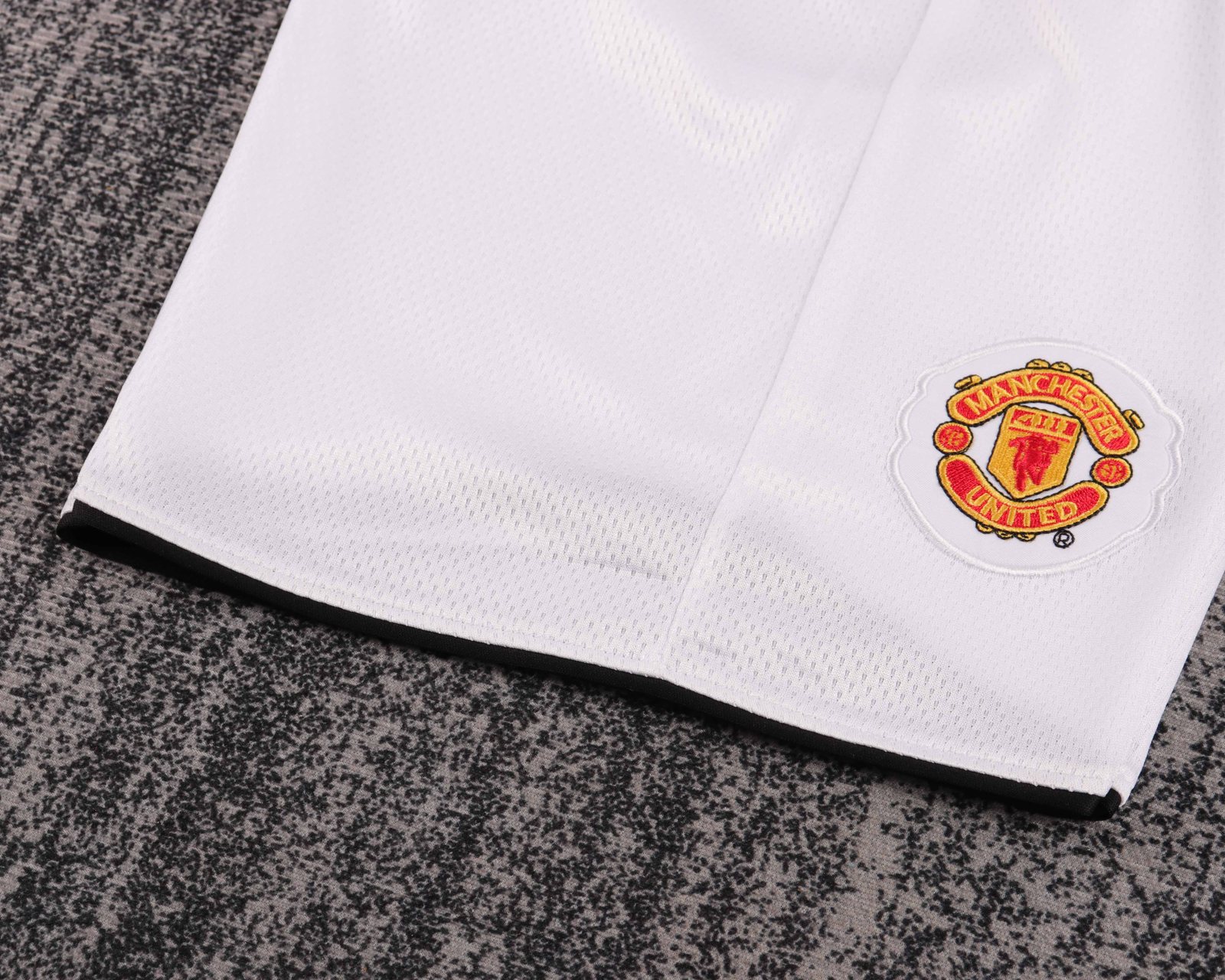 2007-08 Manchester United Away Retro Shirt Black - Kids Sizes