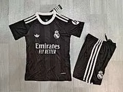 2025-26 Real Madrid Second Away Goalkeeper Jersey - Kids