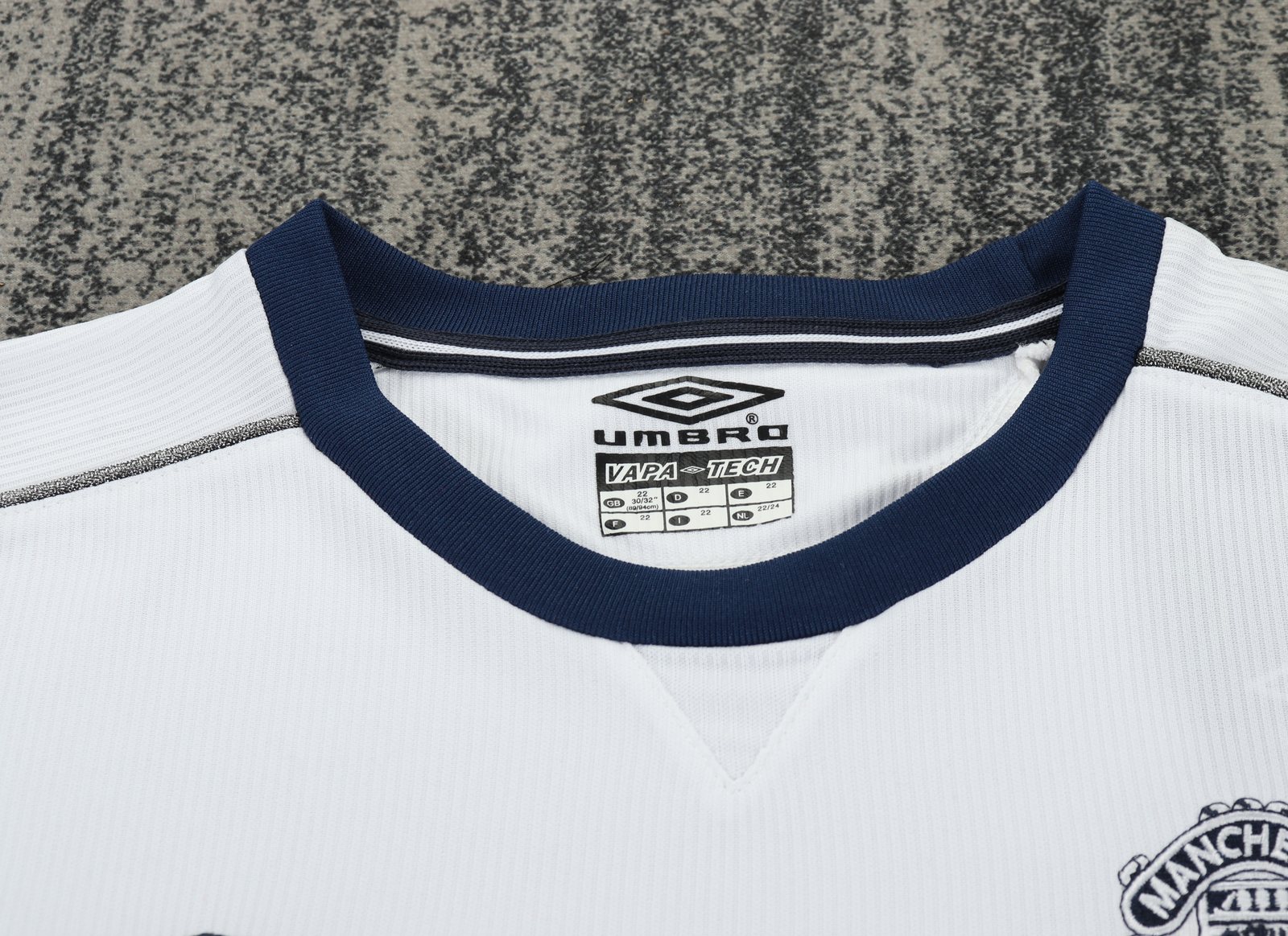 2000-01 Manchester United Away Retro Jersey - Kids