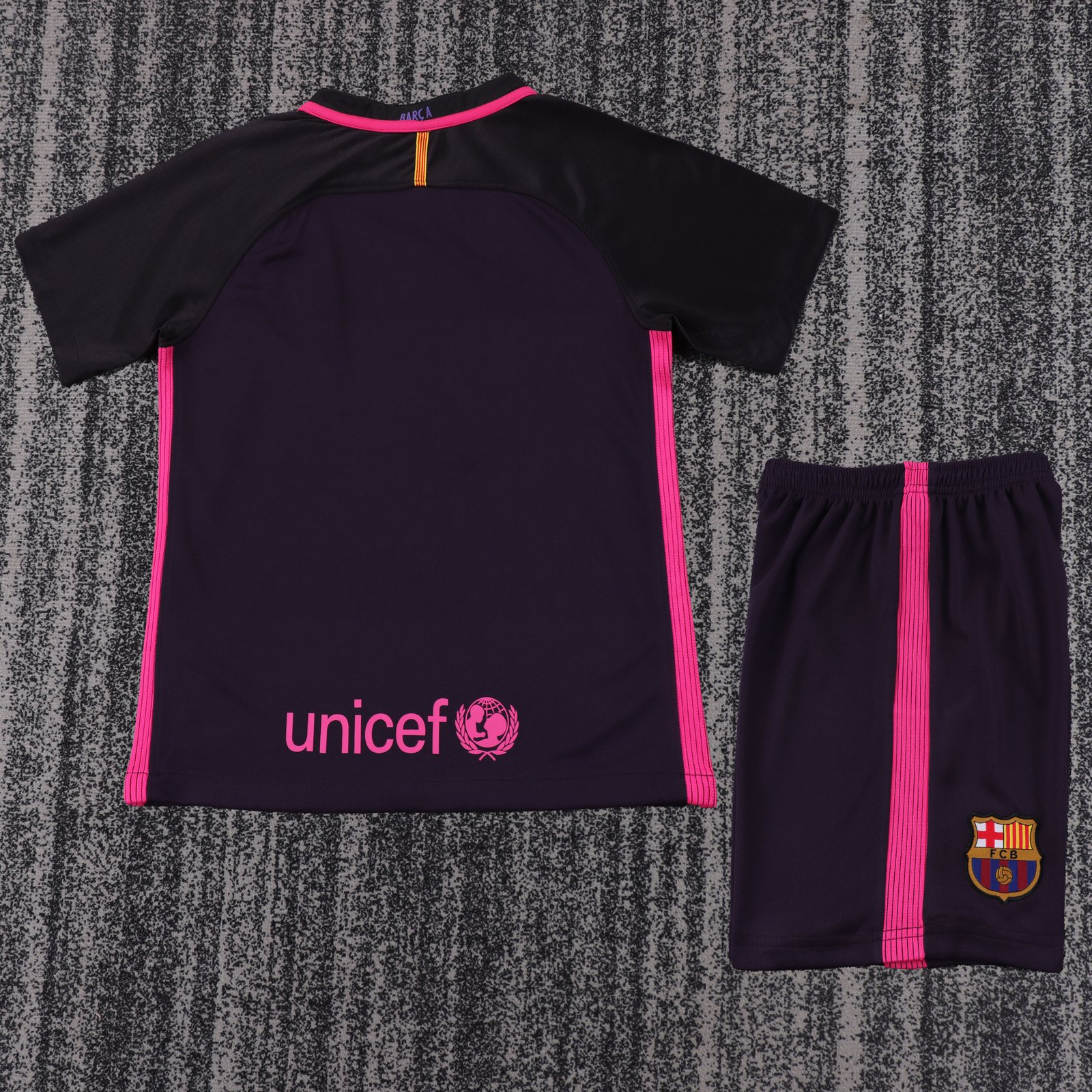 2016-17 Barcelona Away Retro Jersey – Kids'