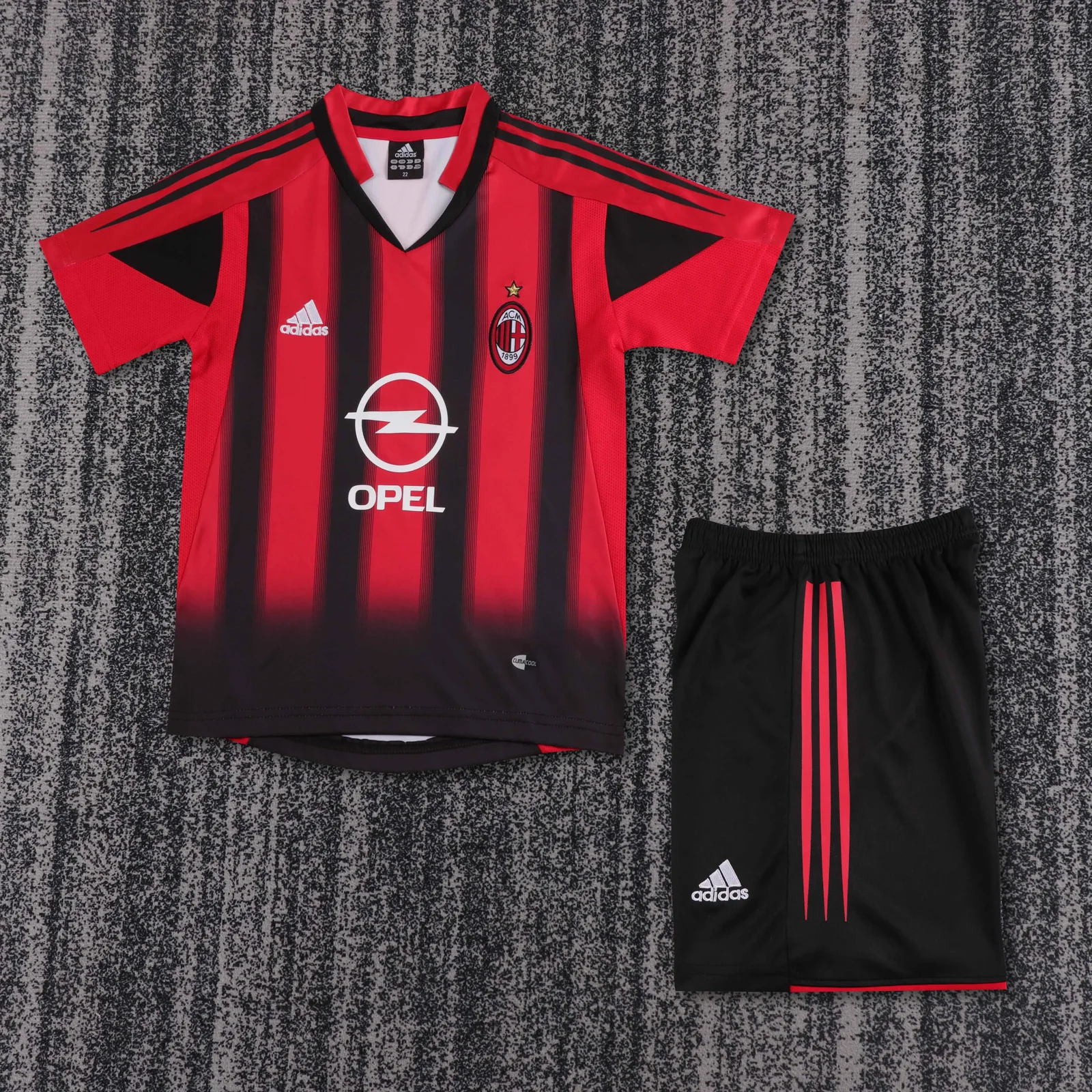 2004-05 AC Home Retro Shirt - Kids Sizes