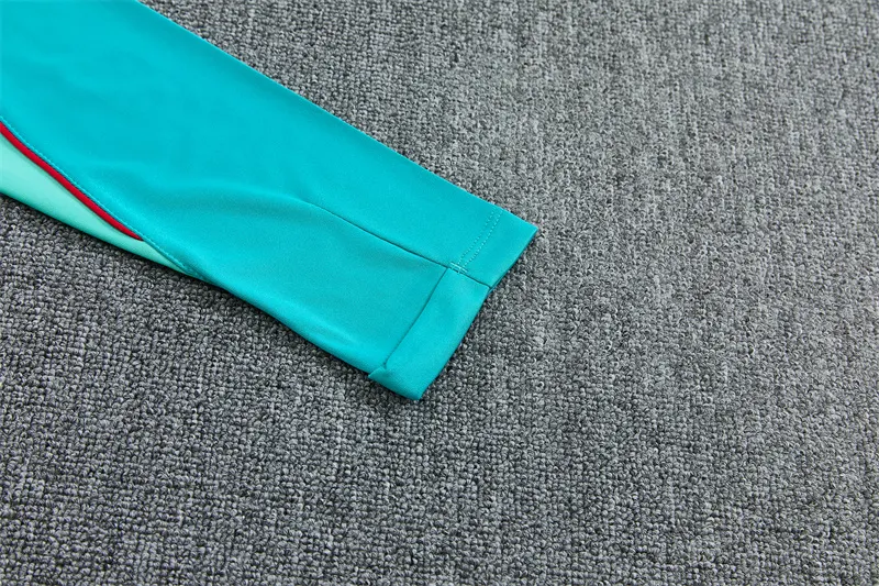2026-27 Barcelona light blue half-zip training jersey
