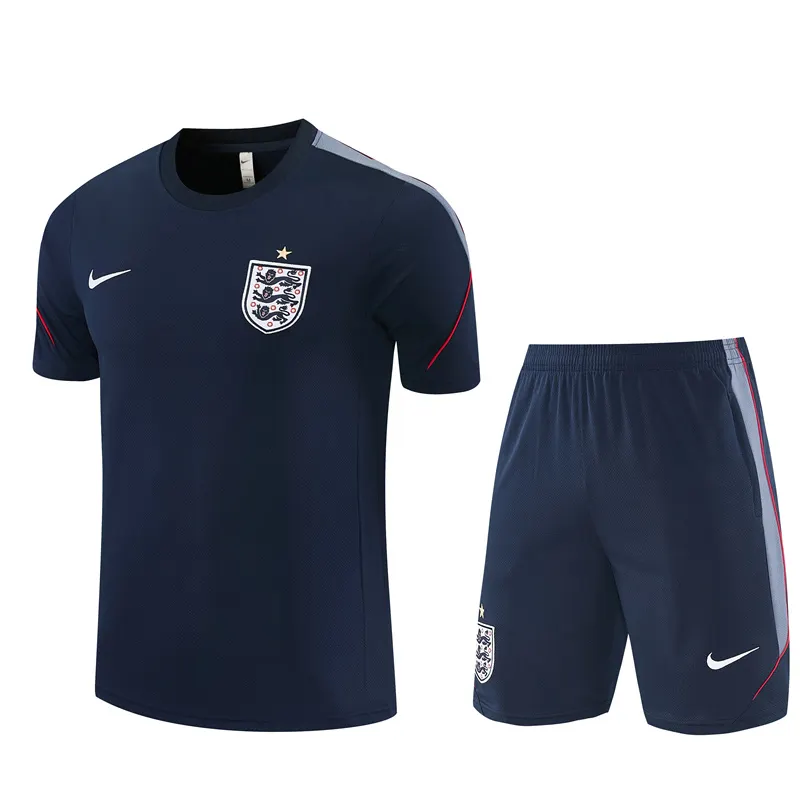 2026-27 England Royal Blue Short-Sleeve Training Jersey