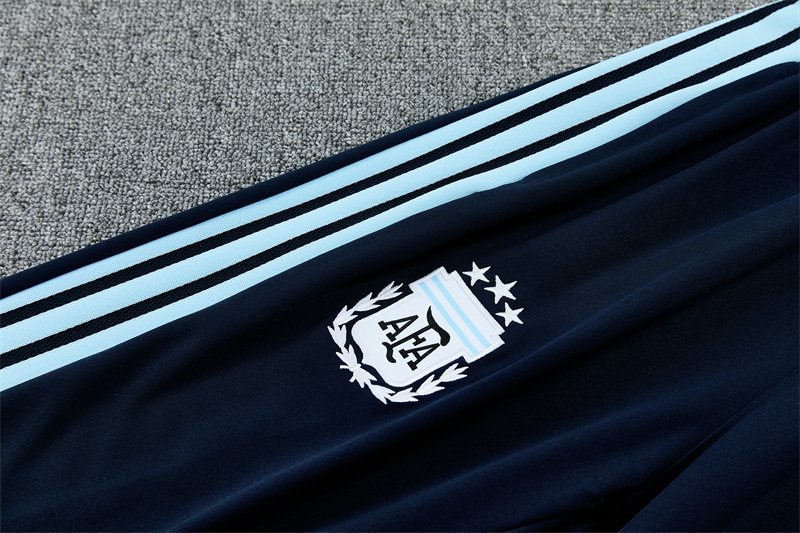 2026-27 Argentina Royal Blue Half-Zip Training Jersey