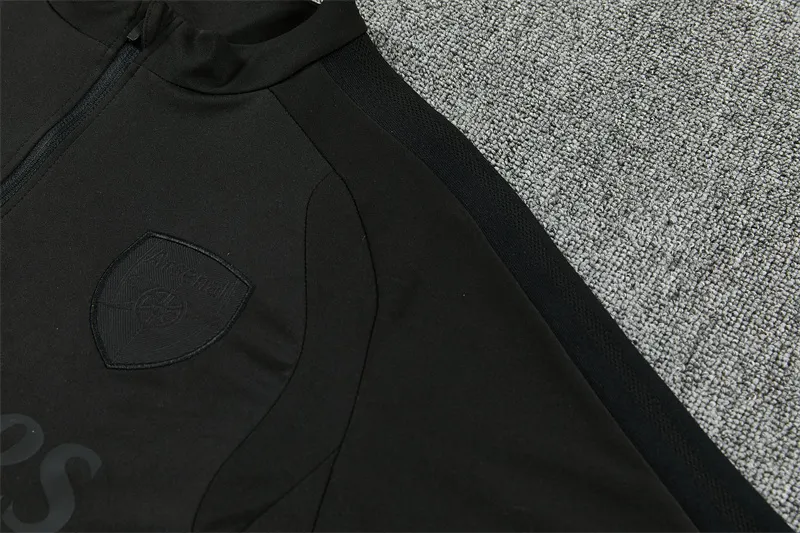 2026-27 Arsenal Black Half-Zip Training Jersey