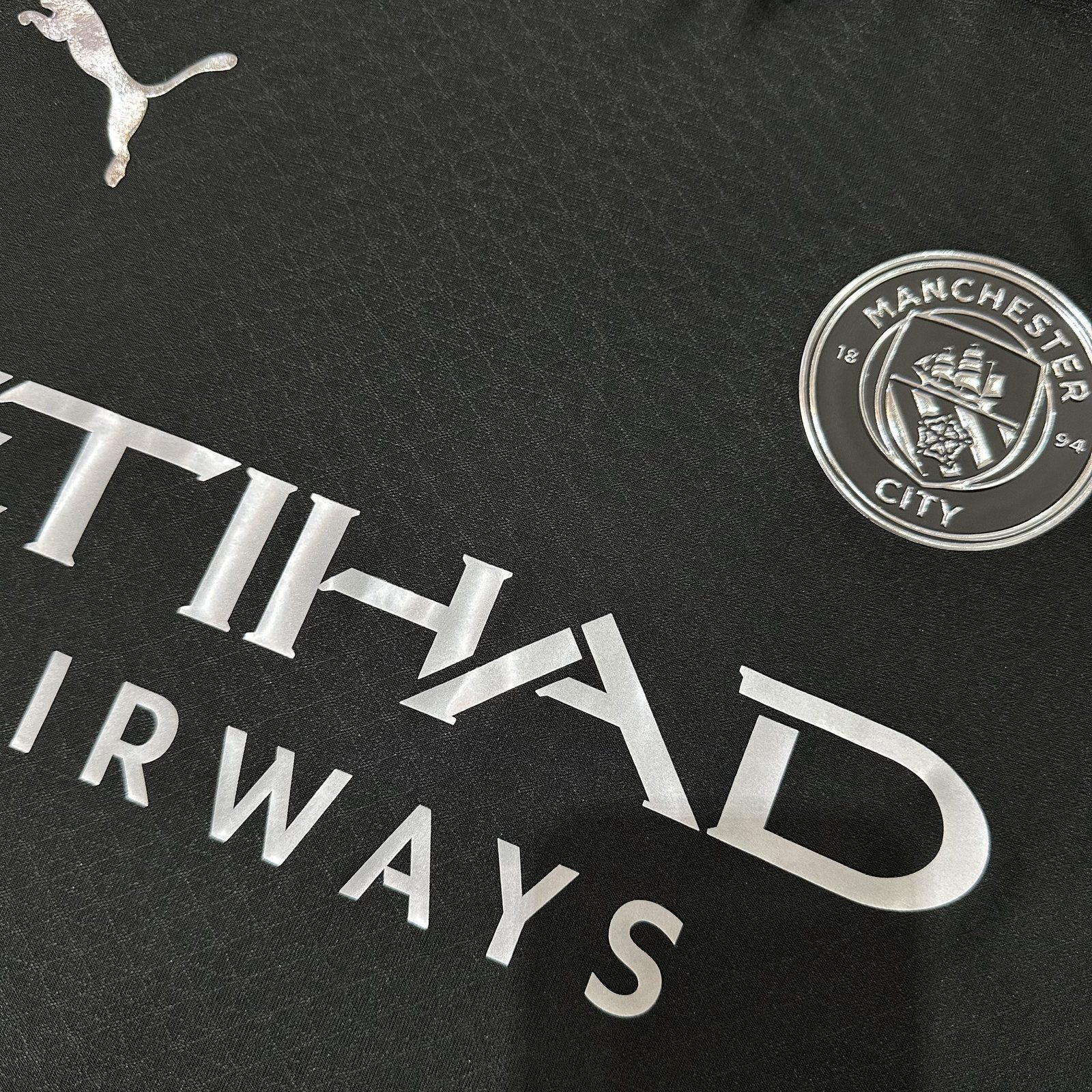 2025-26 Manchester City Away Long-Sleeve Jersey - Fan Edition