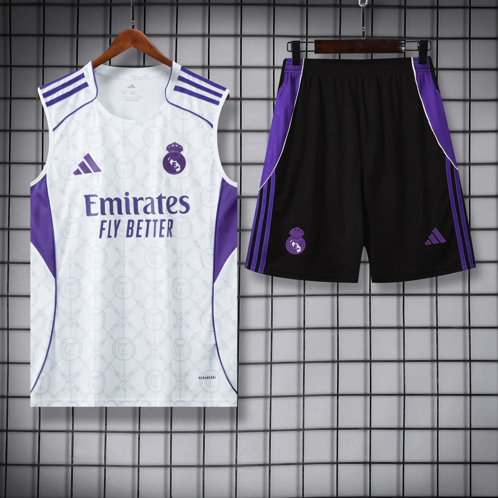 2025-26 Real Madrid Training Vest Jersey