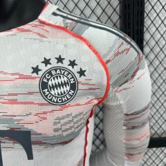 2025-26 Bayern Munich Away Long Sleeve Jersey - Player Edition