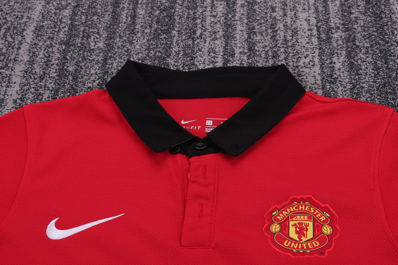 2013-14 Manchester United Home Retro Jersey - Kids