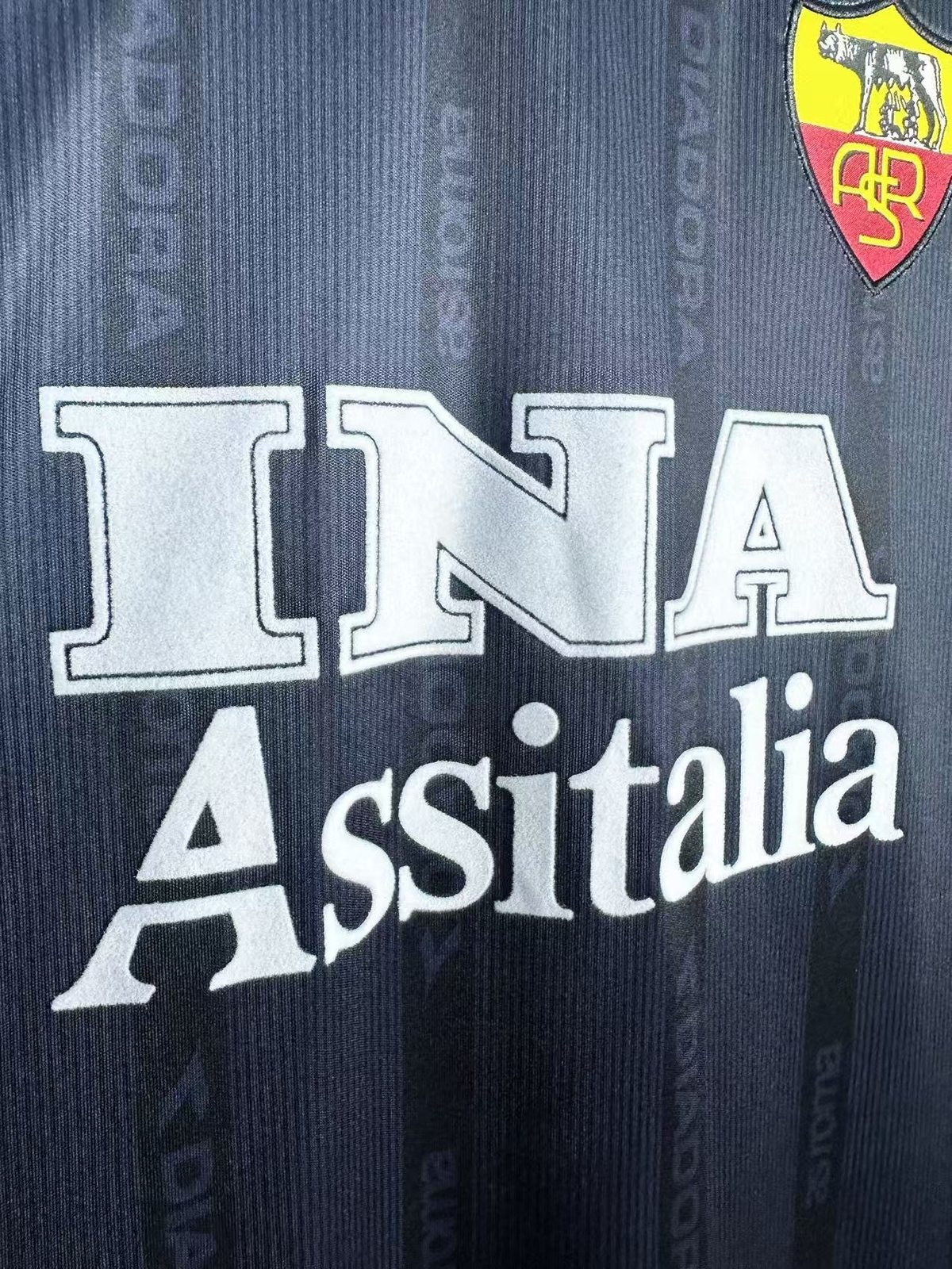 1999-00 Roma Away II Retro Long-Sleeve Jersey