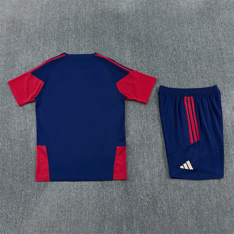 2026-27 Arsenal royal blue short-sleeved training kit
