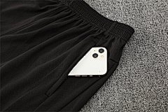 2025-26 Manchester City black short-sleeved training jersey