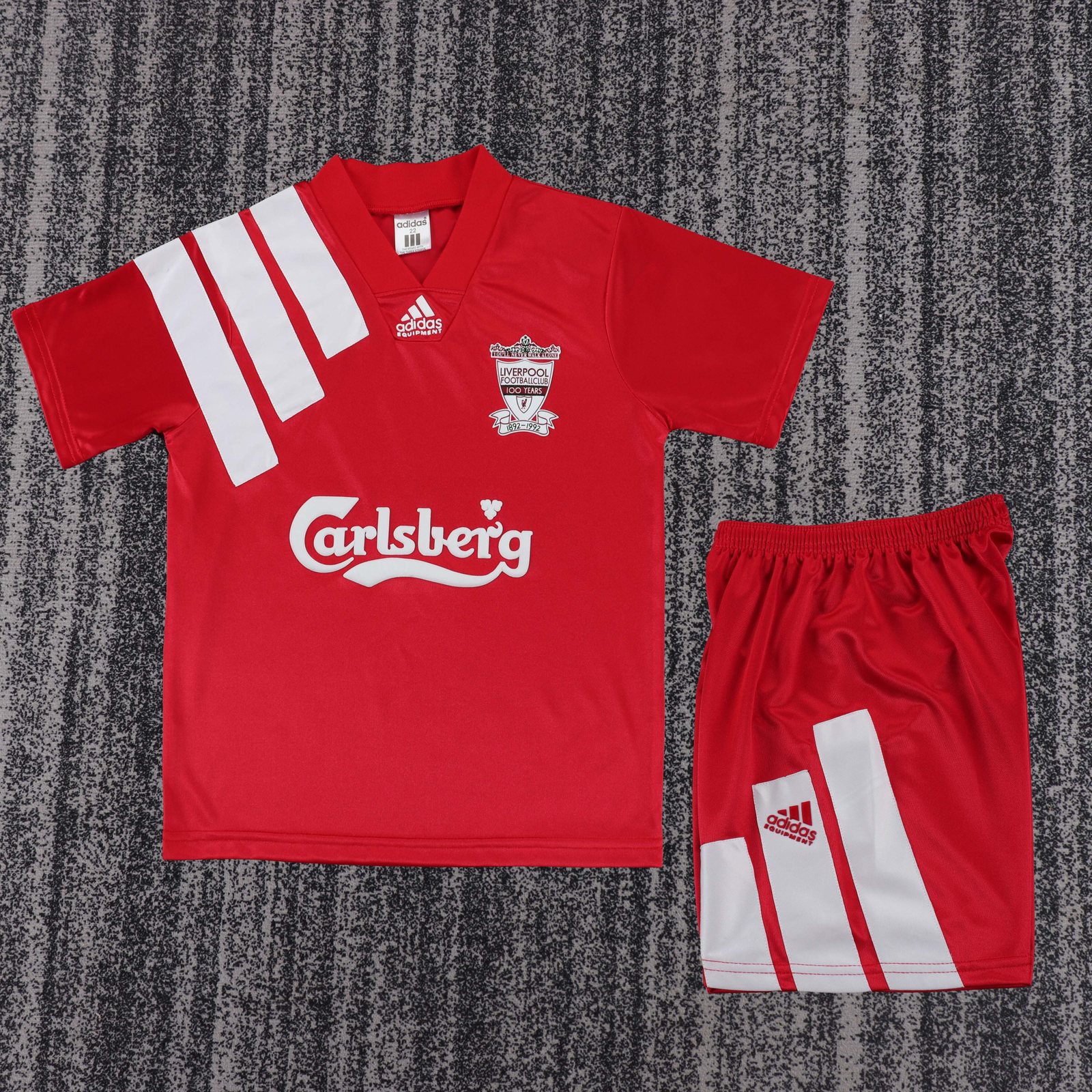 1992-93 Liverpool Home Retro Jersey - Kids