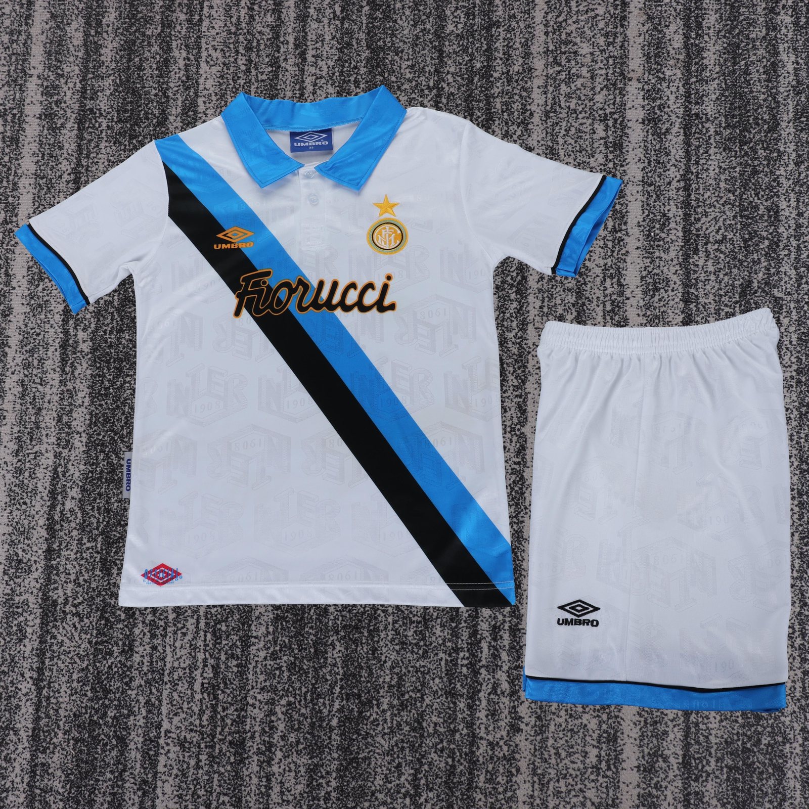1994-95 Inter Milan Away Retro Jersey - Kids
