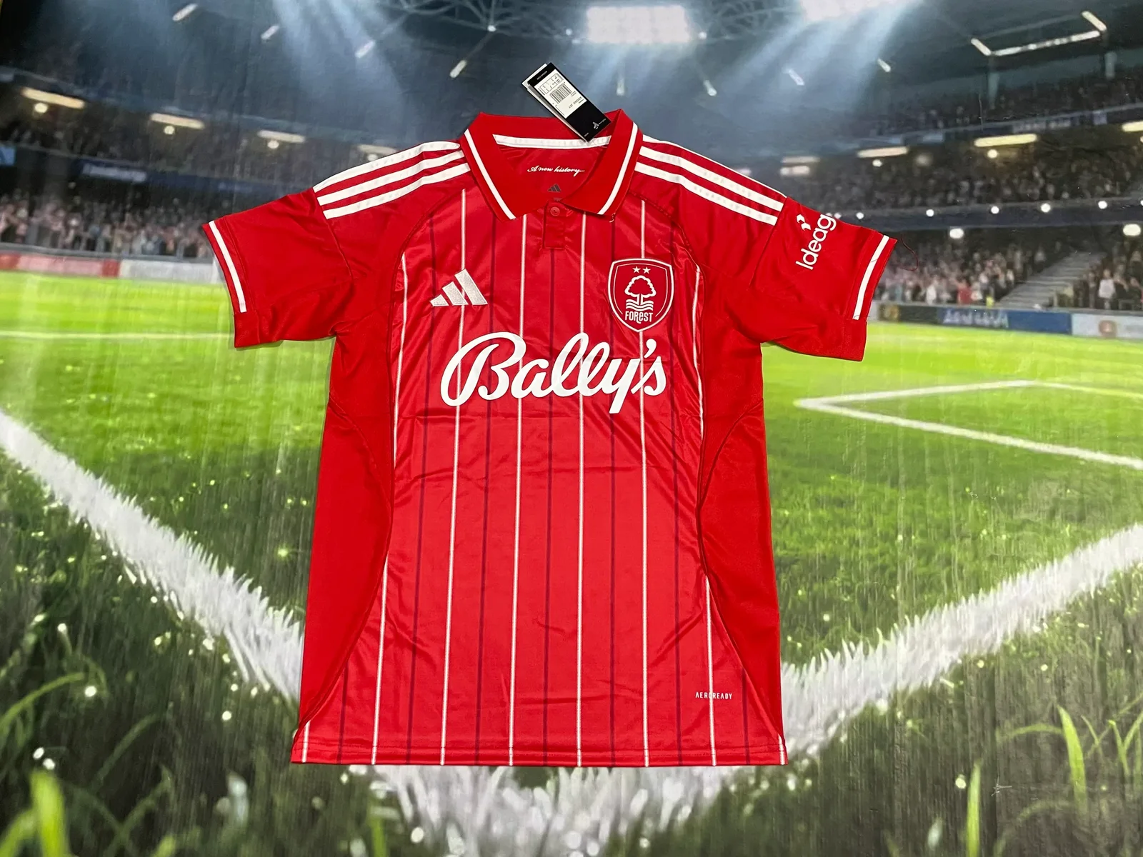2025-26 Nottingham Forest Home Jersey - Fan Edition