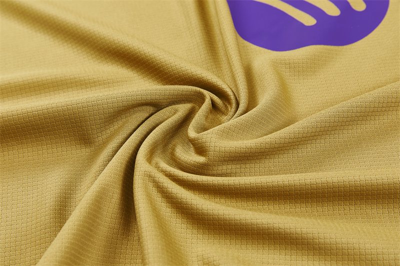 2026-27 Barcelona Gold Short-Sleeve Training Jersey