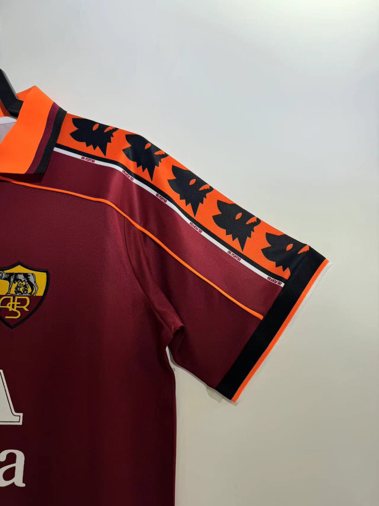 1998-99 Roma Home Retro Jersey