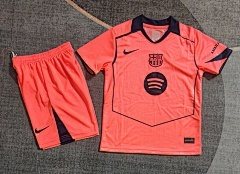 2025-26 Barcelona Second Away Jersey - Kids