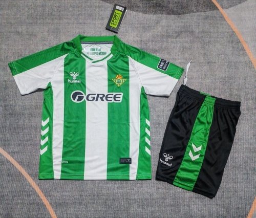 2025-26 Real Betis Home Shirt - Kids