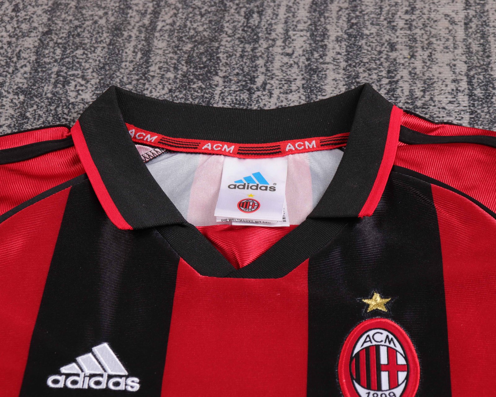1998-99 AC Home Retro Shirt - Kids Sizes
